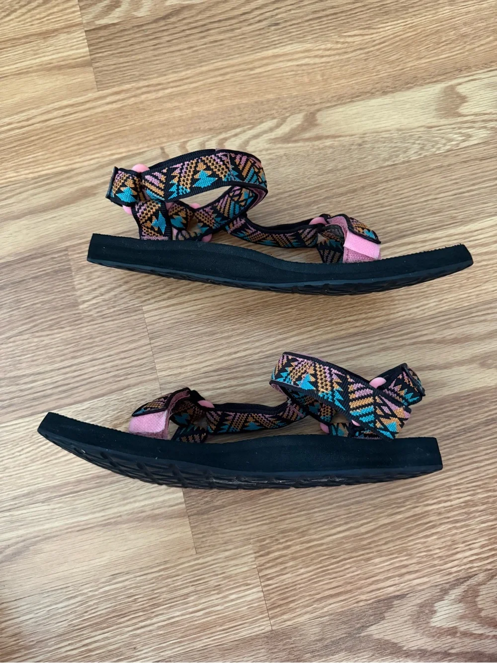 Teva Original Universal sandals in Boomerang Pink Lemonade